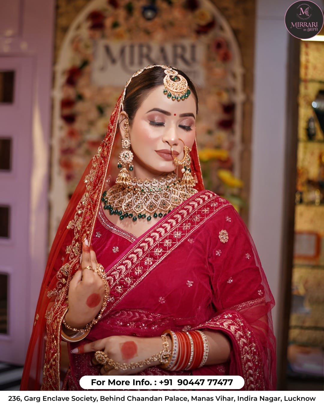 Bridal Makeup - Mirrari Unisex Salon