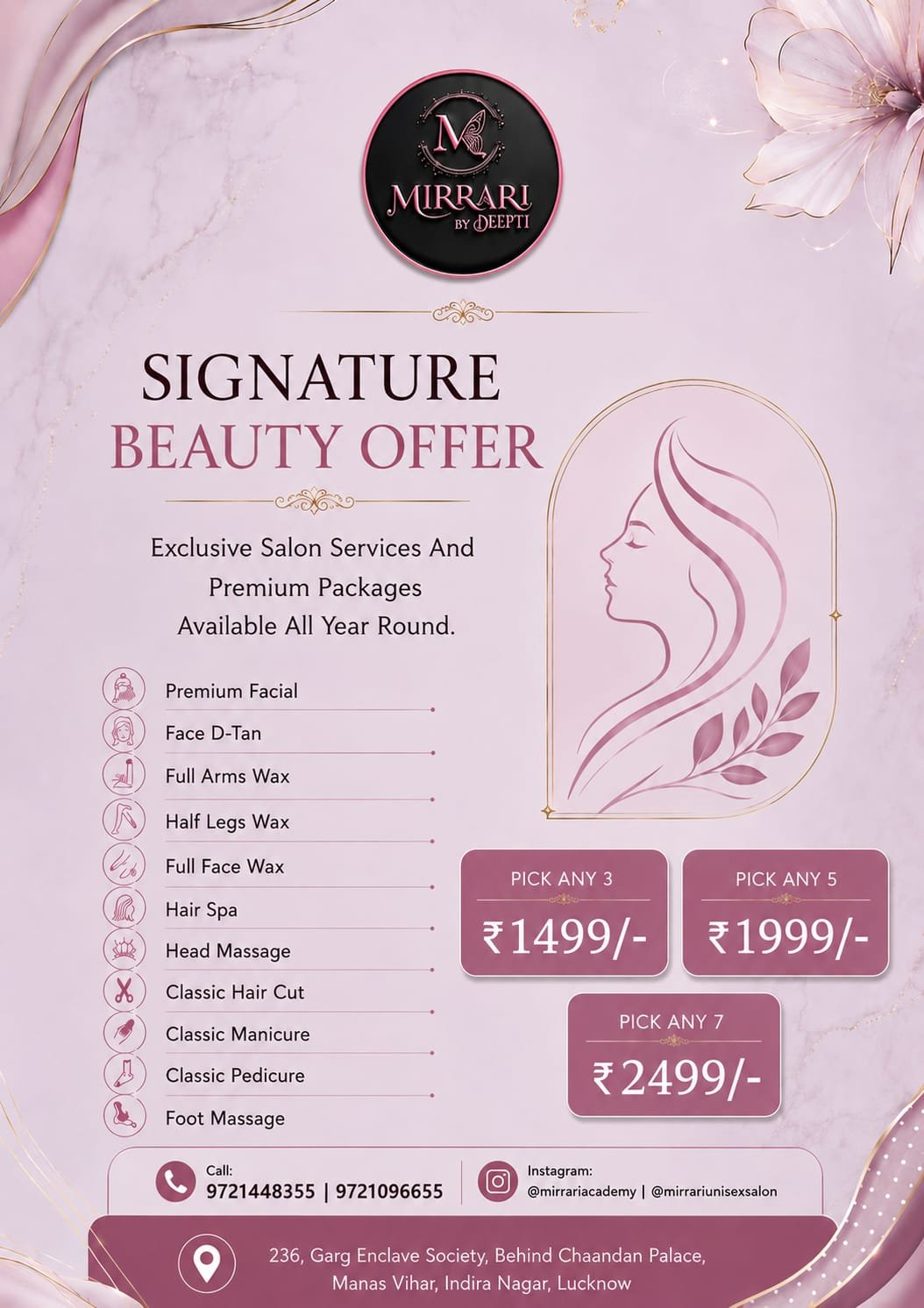 Bridal Makeup Offer 4 - Mirrari Unisex Salon