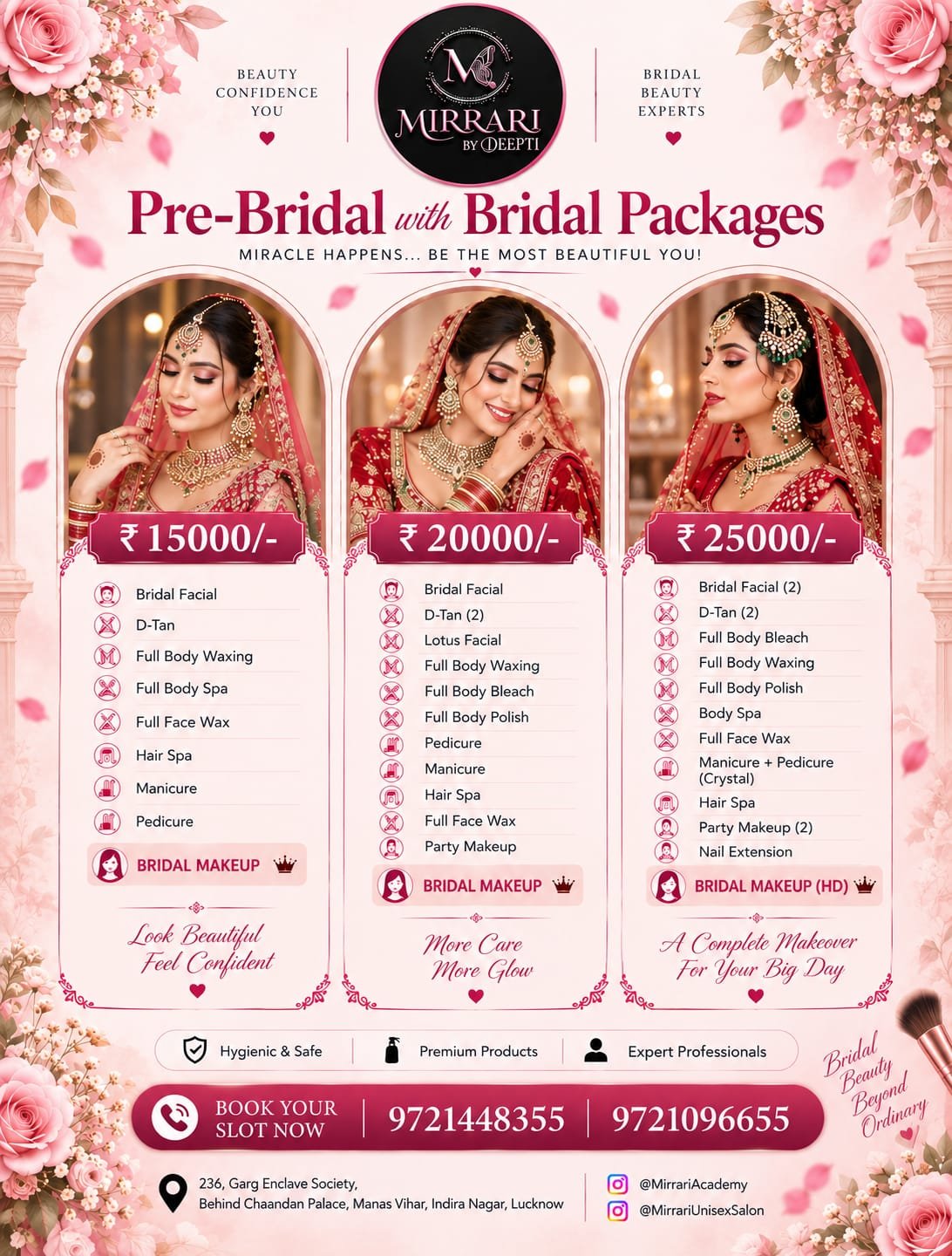 Bridal Makeup Offer 2 - Mirrari Unisex Salon
